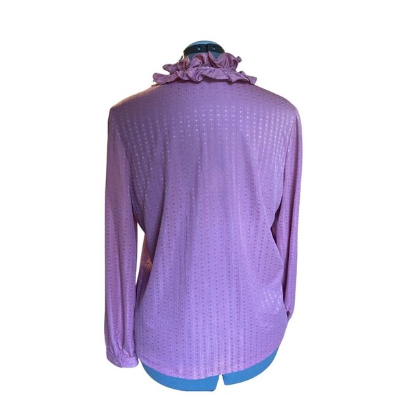 Vintage D’Allaird’s pink bow front blouse - Picture 4 of 12